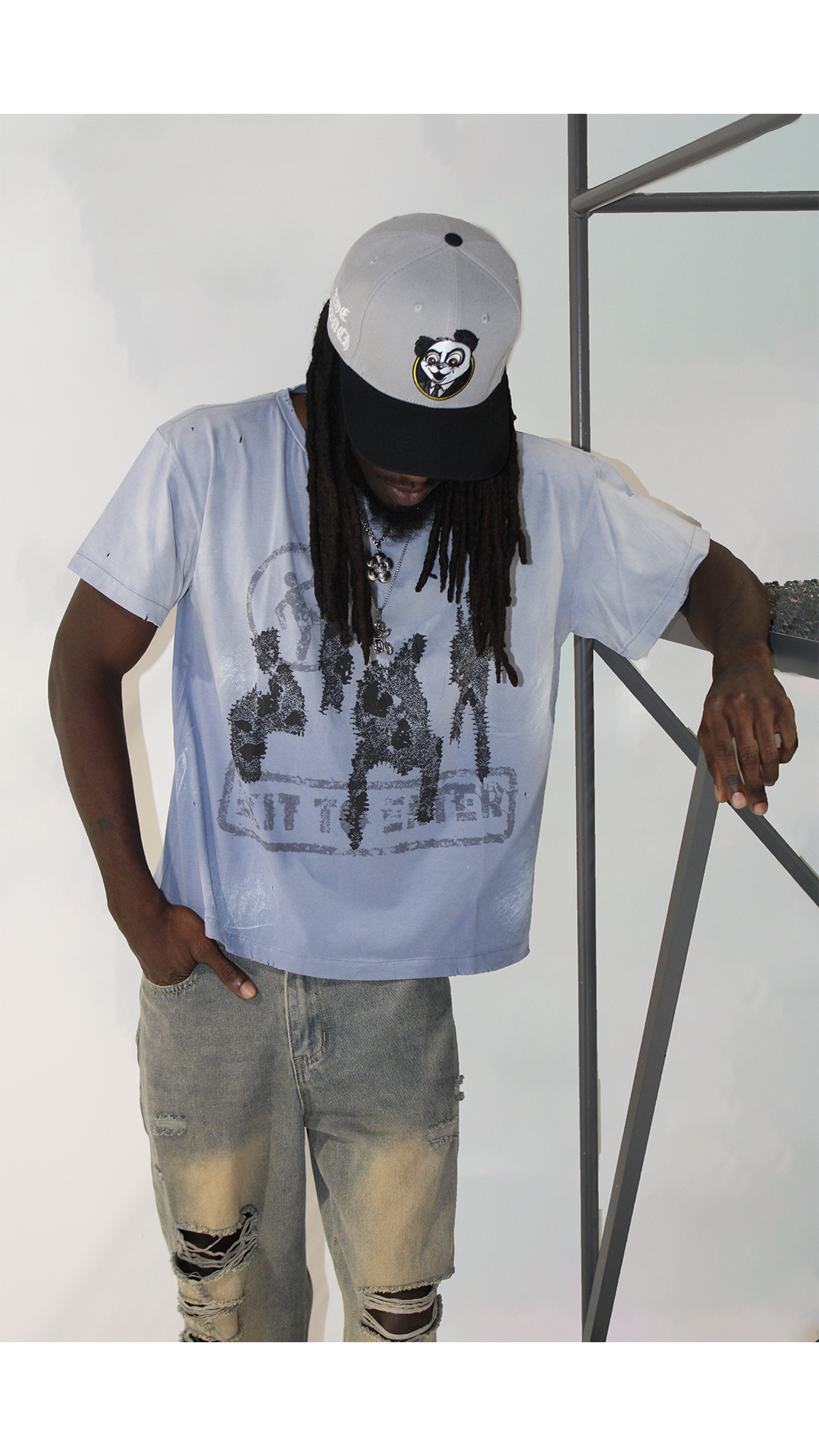 Exit to Enter Distressed Tee